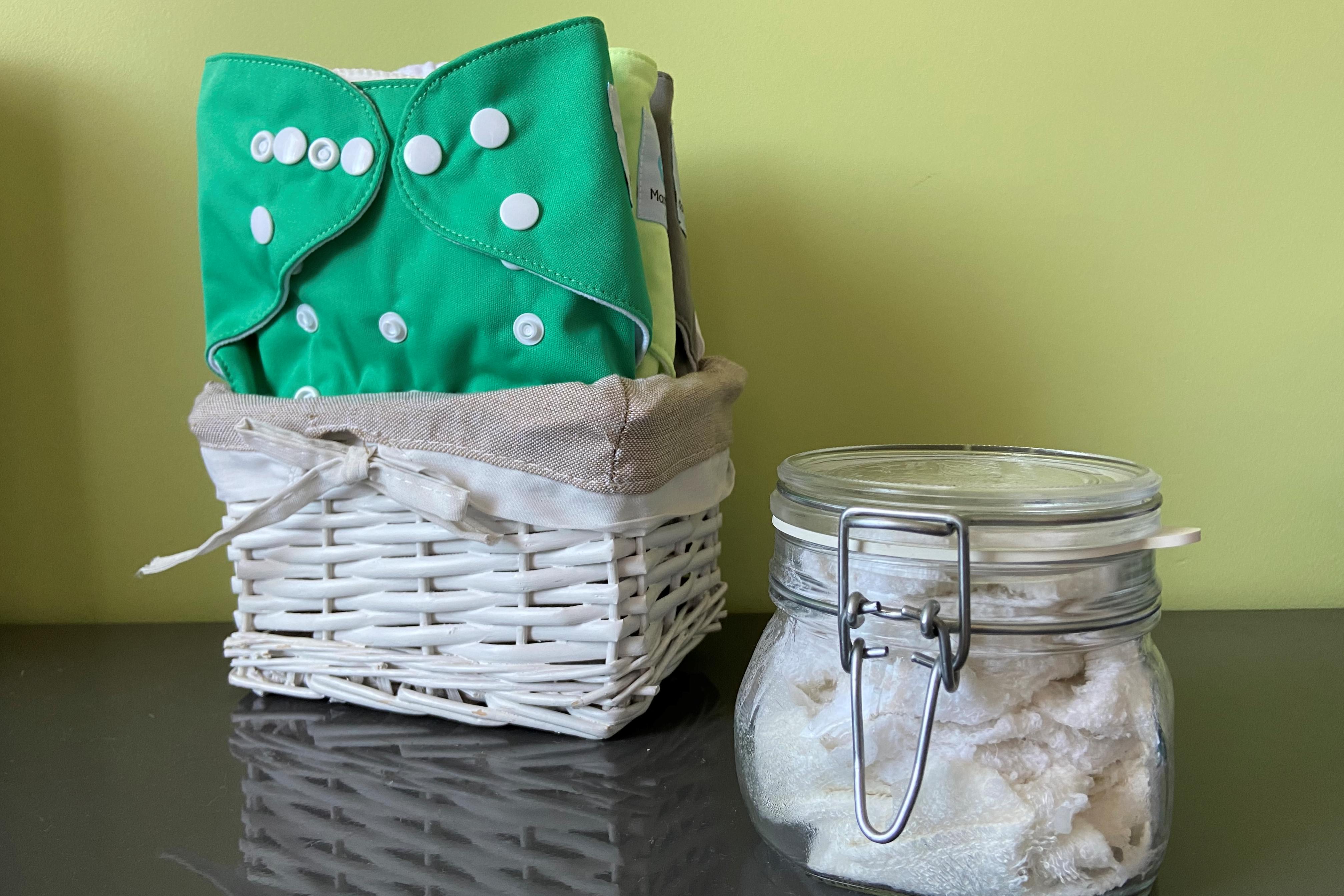 DIY lingettes nettoyantes bébé